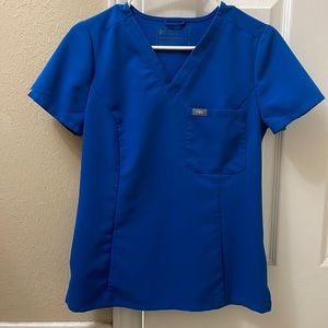 FIGS Slim Catarina one-pocket scrub top XS